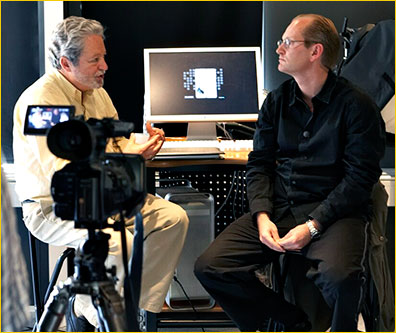 Michael interviewing Phase One President Henrik Hakonsson