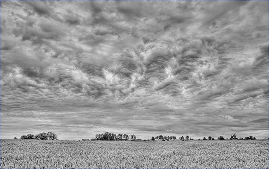 Sky Waves, Clearview, Ontario. July, 2011 Fuji X100 @ ISO 200