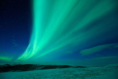 Ribbons Over The Snow