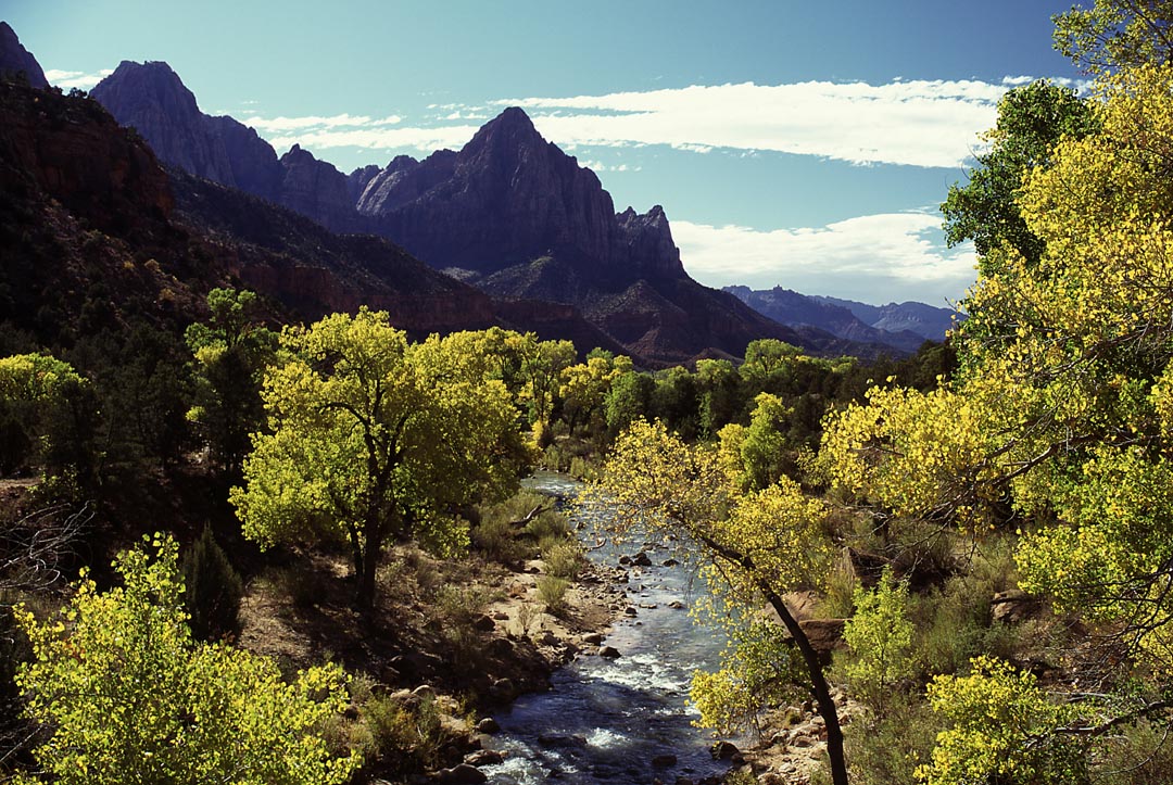 View From Zion Bridge