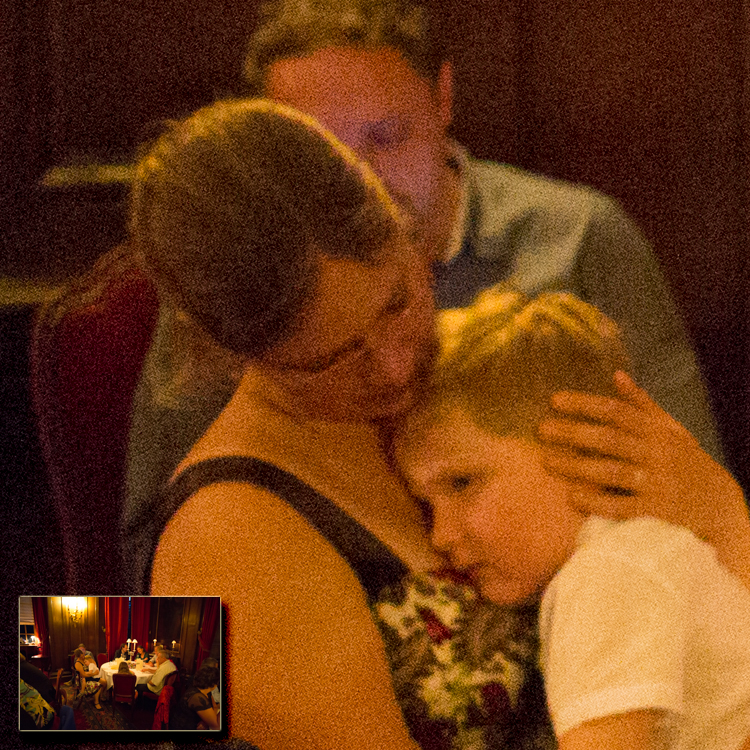 High ISO example on a Canon 5D Mark III