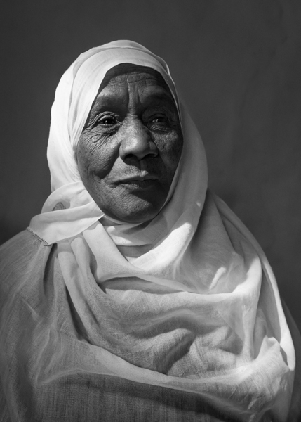 Jeddet Adham Wearing Her Favorite Shawl Jeddet Adham Wearing Her Favorite Shawl